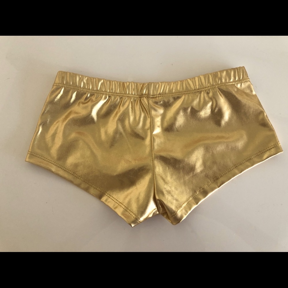 Boutique gold shorts!
